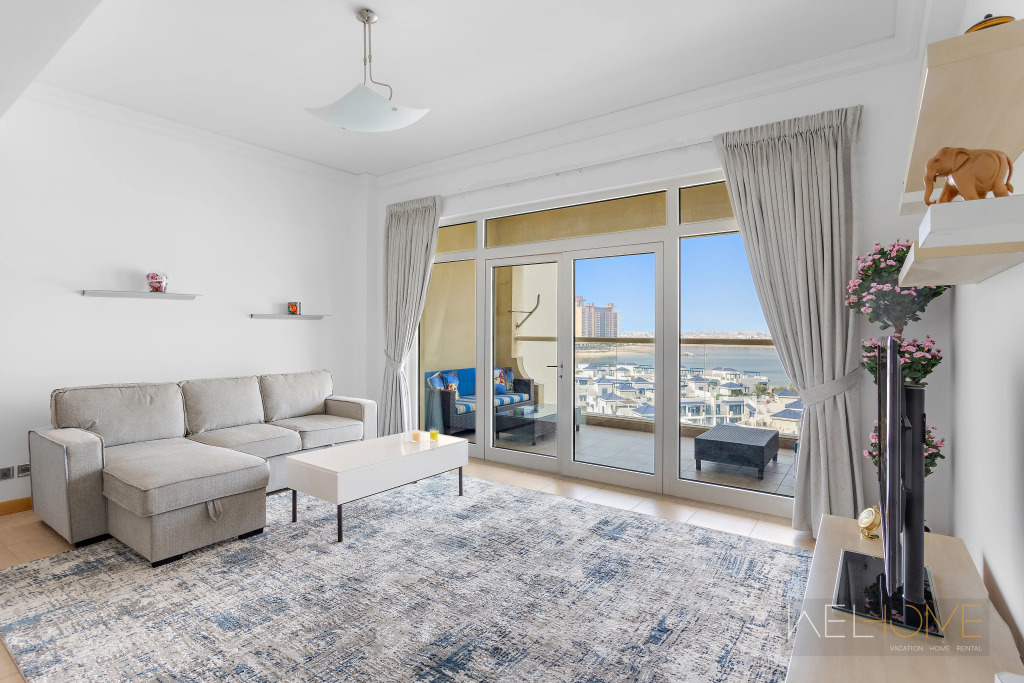 Апартаменты WelHome - Breathtaking 1BR Apartment Shoreline The Palm