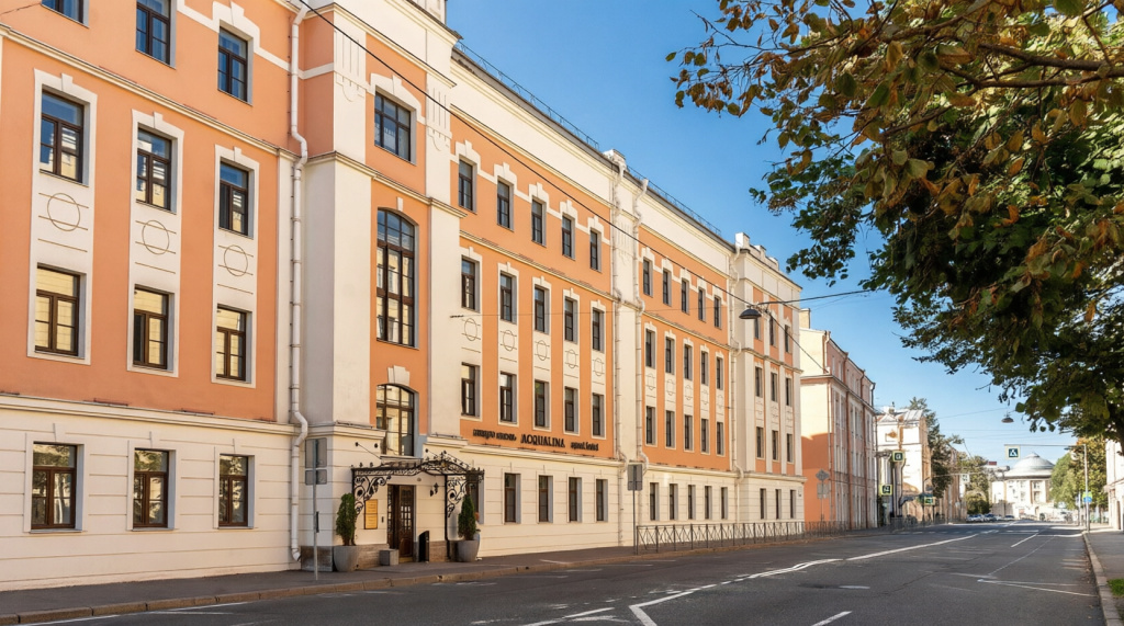 Апартаменты Velvet Residence apart дизайнерские апартаменты-мансарда в клубном доме  Acqualina в центре Санкт-Петербурга