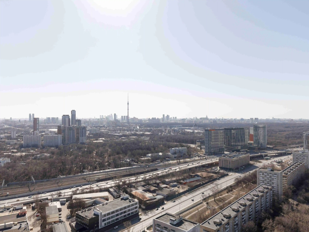 Апартаменты Счастливые метры с красивым видом у метро Свиблово