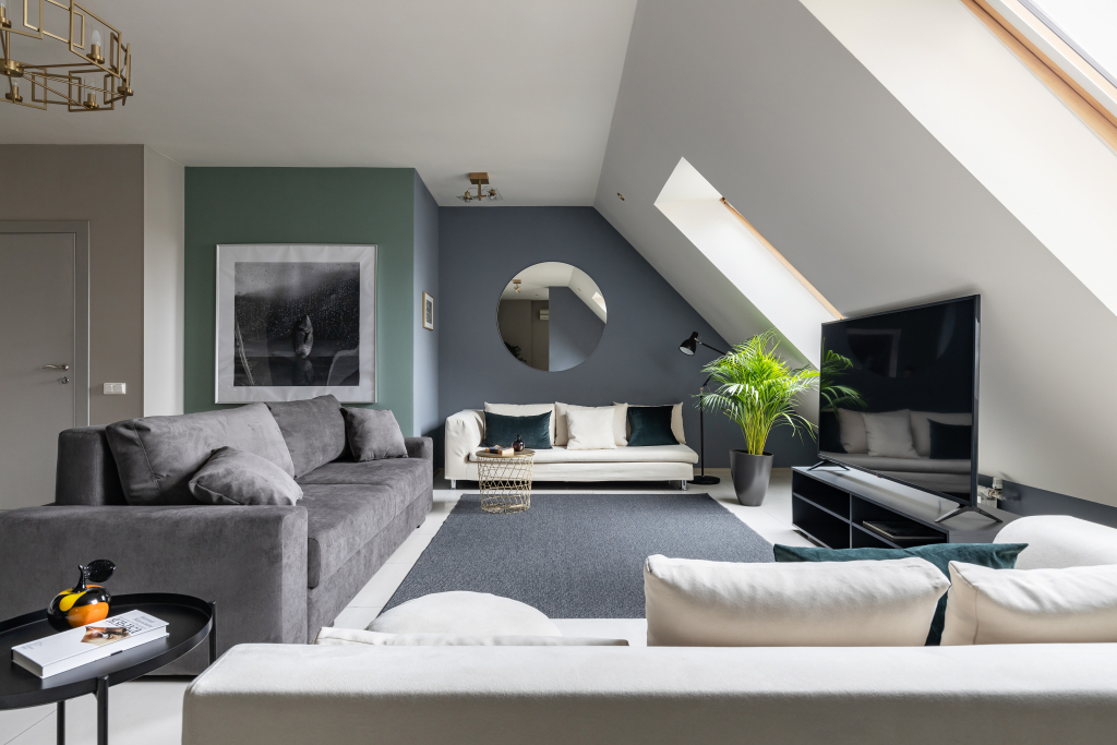 МАНСАРДА 170м² с Балконом от Minin Apartments