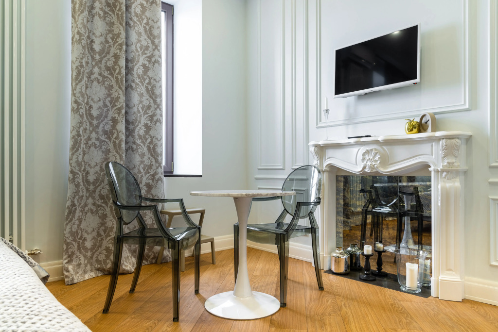 Апартаменты D apartments студия с выходом на террасу 4