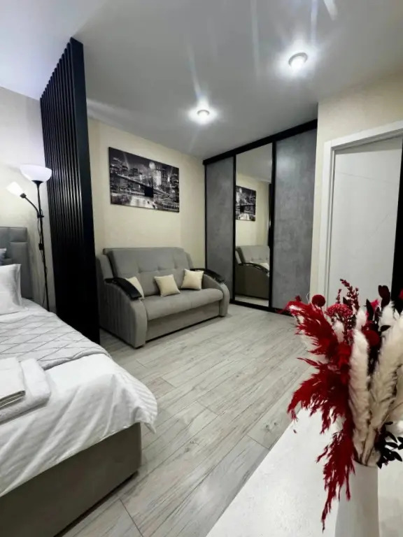 Квартира 1-к. 38 м² 2 Кровати