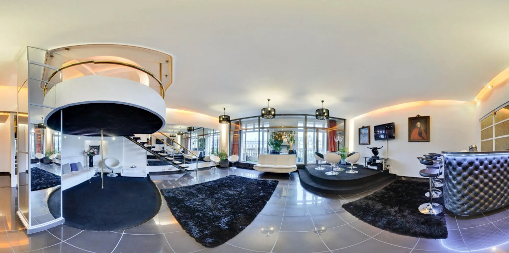 Апартаменты Up to 6 fantastic view Paris
