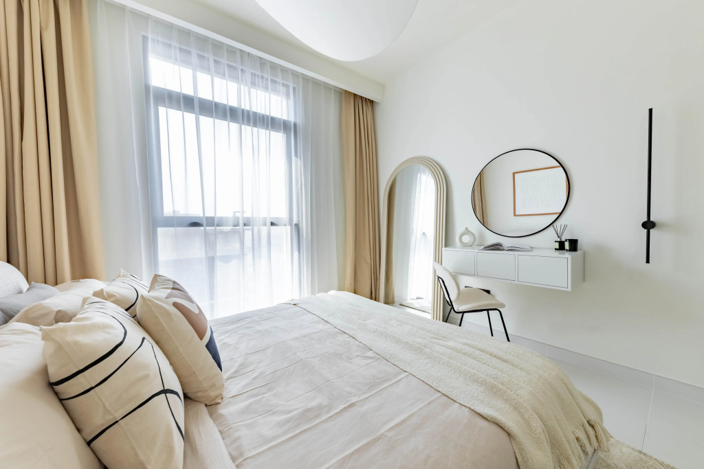 Апартаменты 1br Apartment, Marina Vista Tower 2, Emaar Beachfront