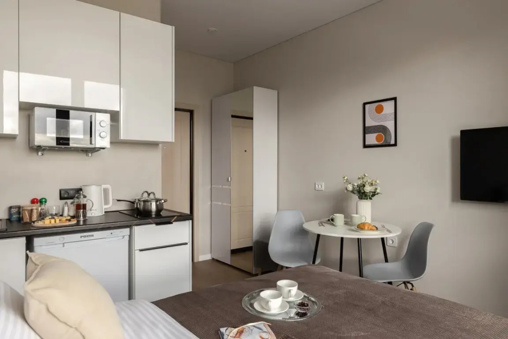 Апартаменты SMART LOFTS | Light | 5 мин до м Спартак | Стадион | Крокус Экспо