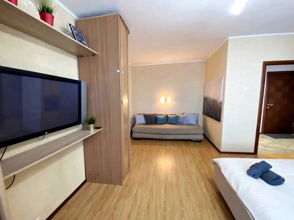 Квартира Top Rooms: Однокомнатная у метро Дубровка