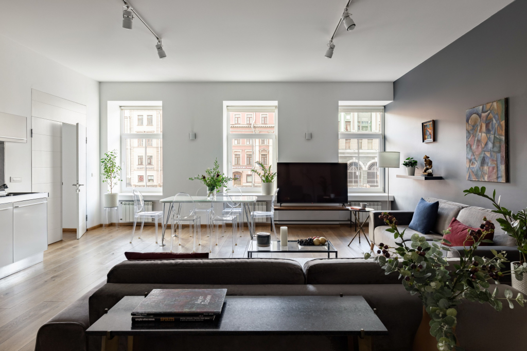 Апартаменты Minin Apartments с видом на Мойку 140 кв.м.