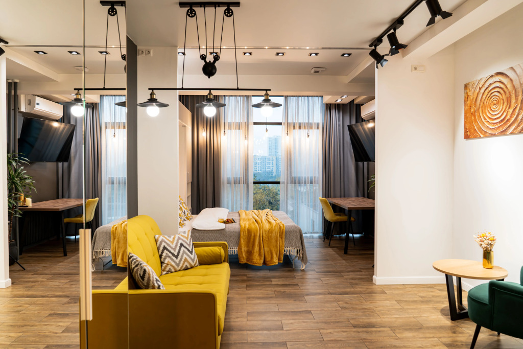 Апартаменты SKY INN Color Gold