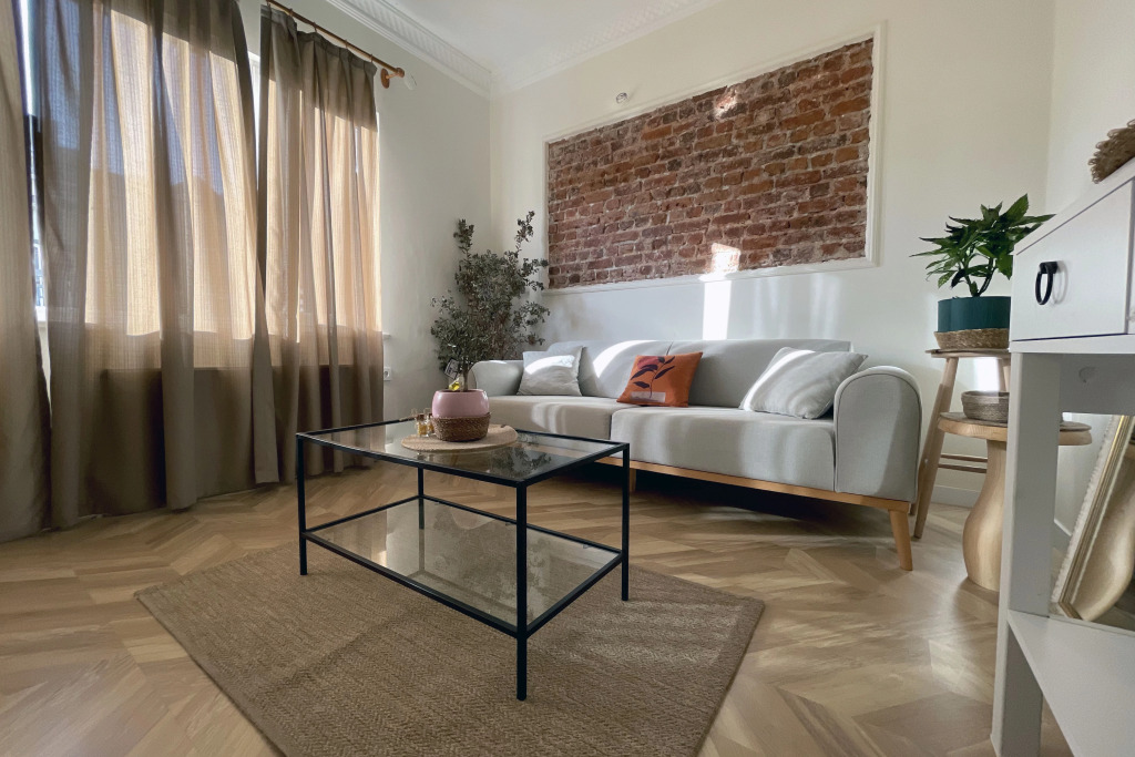 Апартаменты 2BR/2Bath Central Apt, Balcony - Near Hilton