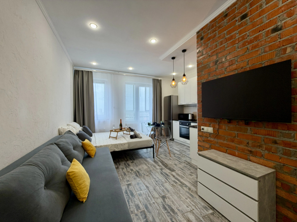 Квартира Loft студия с видом на реку