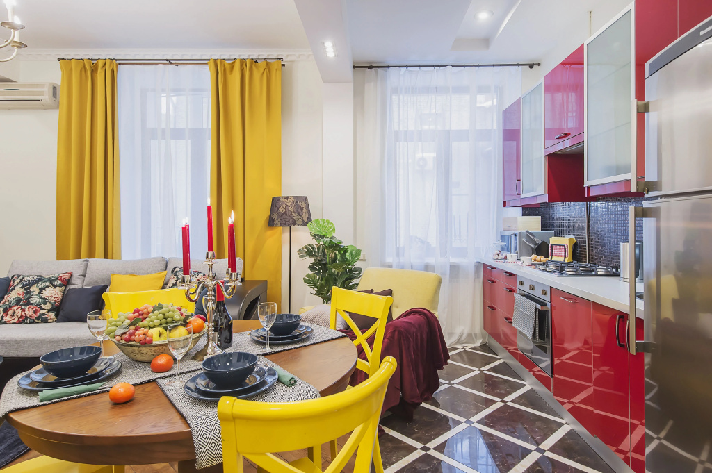 Квартира GM Apartments Трехкомнатные на Тверской - Ямской