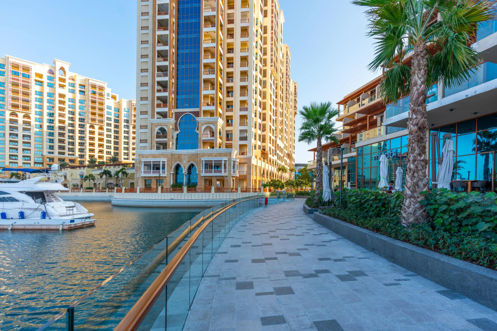 Ночлег и завтрак (B&B) Stunning Views in Heart of Dubai Palm Jumeirah