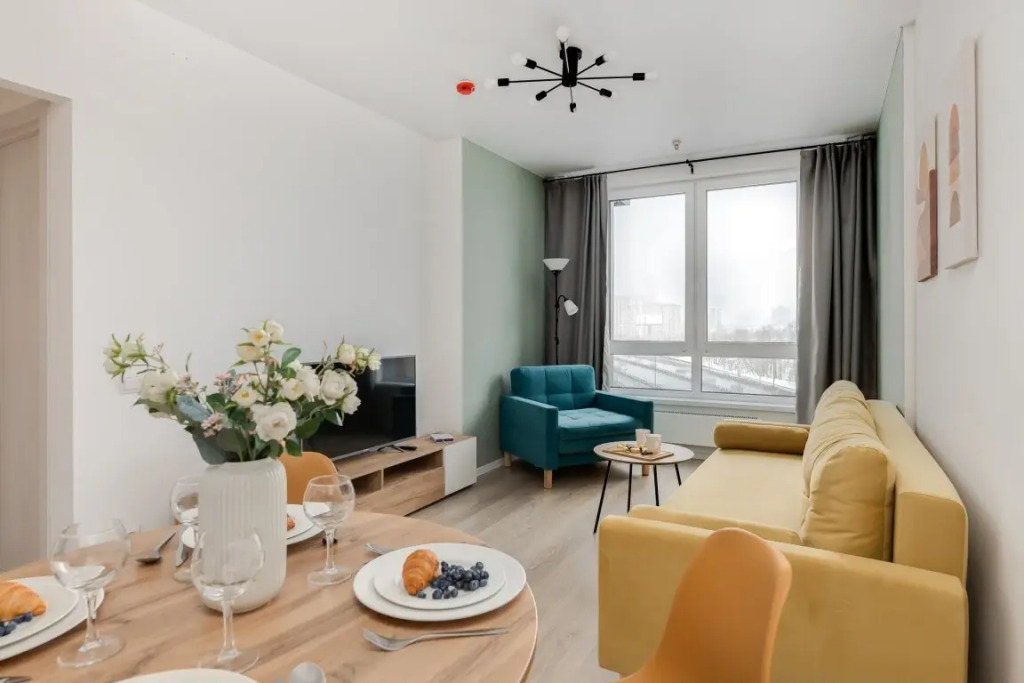 Апартаменты SMART LOFTS | Cruise | Отдельная спальня | Медцентры (ФМБА, ЛОР) | Крокус