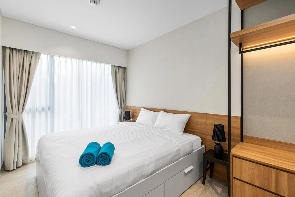 Апартаменты Lakeside Residences 2 bedrooms 1201