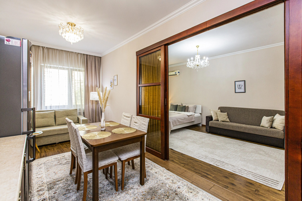 Квартира 3-ком квартира Bayhouse в ЖК Арай для 8-и гостей