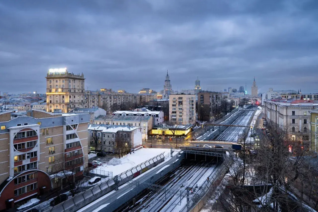Квартира Двухуровневая в Жк Kazakov Grand Loft с Видом на Москву
