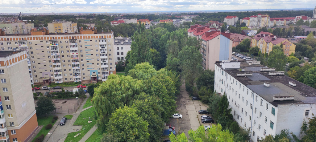 Квартира с красивым видом на город