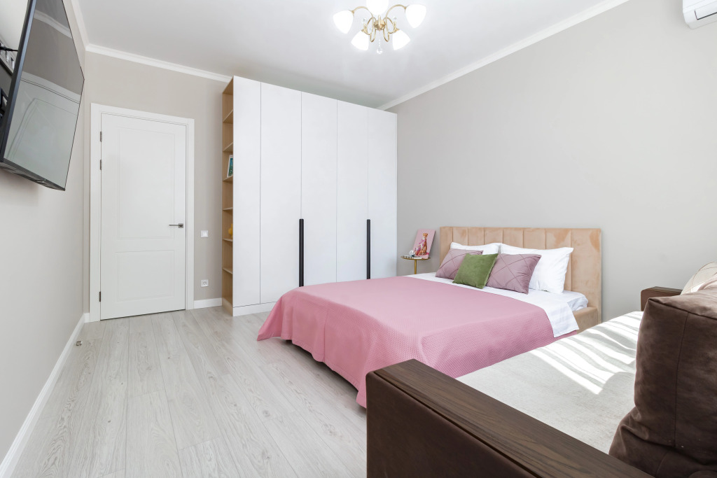 Квартира Стильная 1 комн. Roze suite в центре столицы