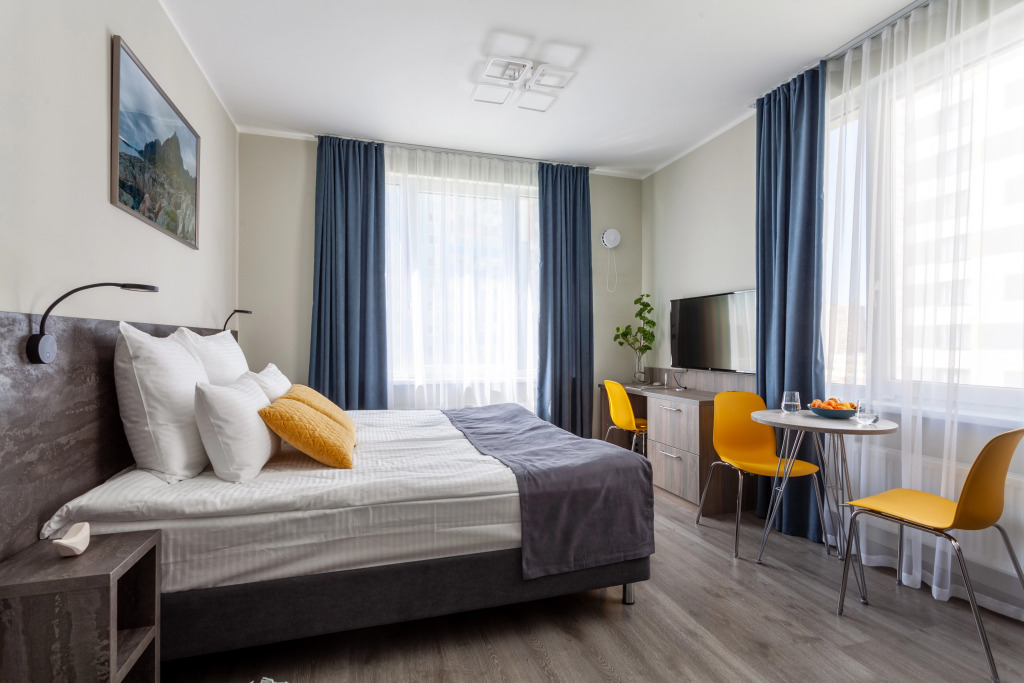 Квартира V Apartments в скандинавском стиле в 15 минутах от Пулково
