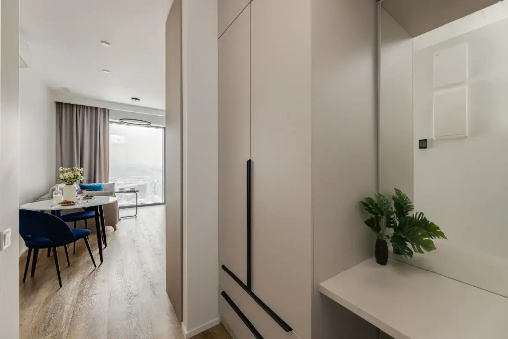 Апартаменты SMART LOFTS | Panorama | 52 этаж с видом на закат | Отдельная спальня | У метро