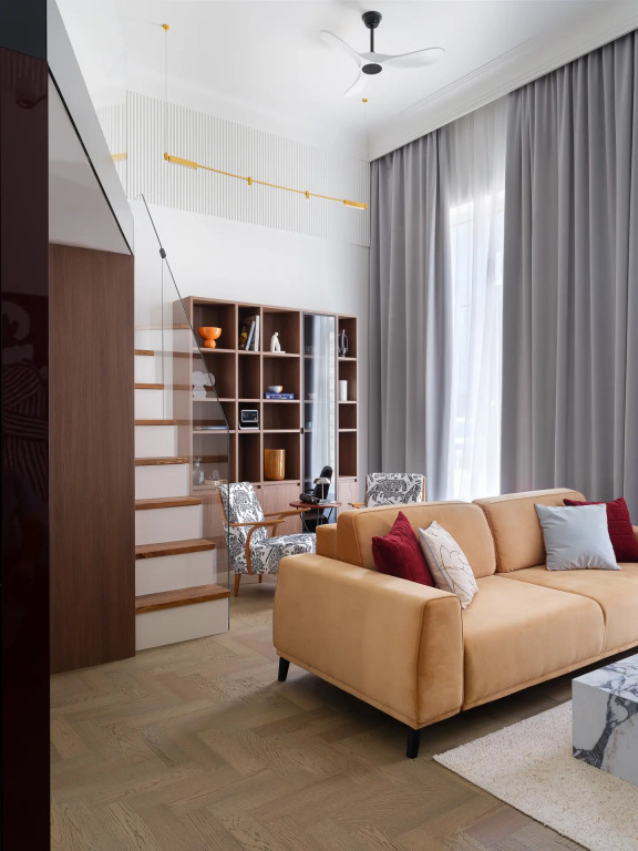 Апартаменты D apartments двухуровневая студия в ЖК бизнес класса на набережной канала