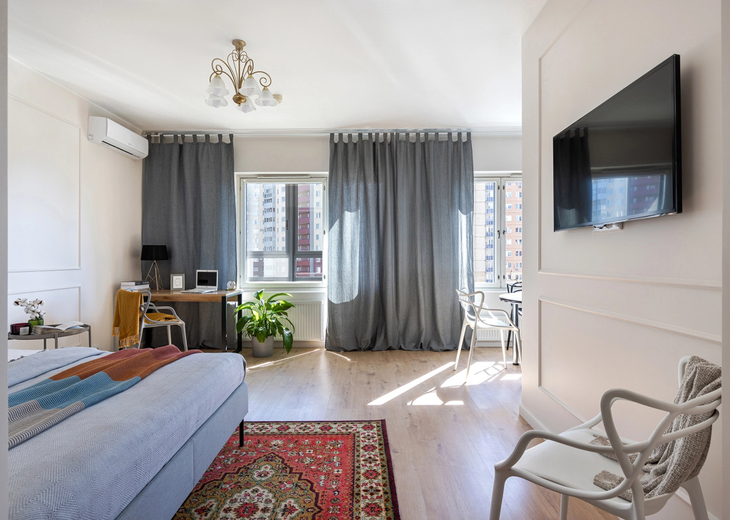 Квартира у клиники МЧС Piter Apartments (парковка, кондиционер)