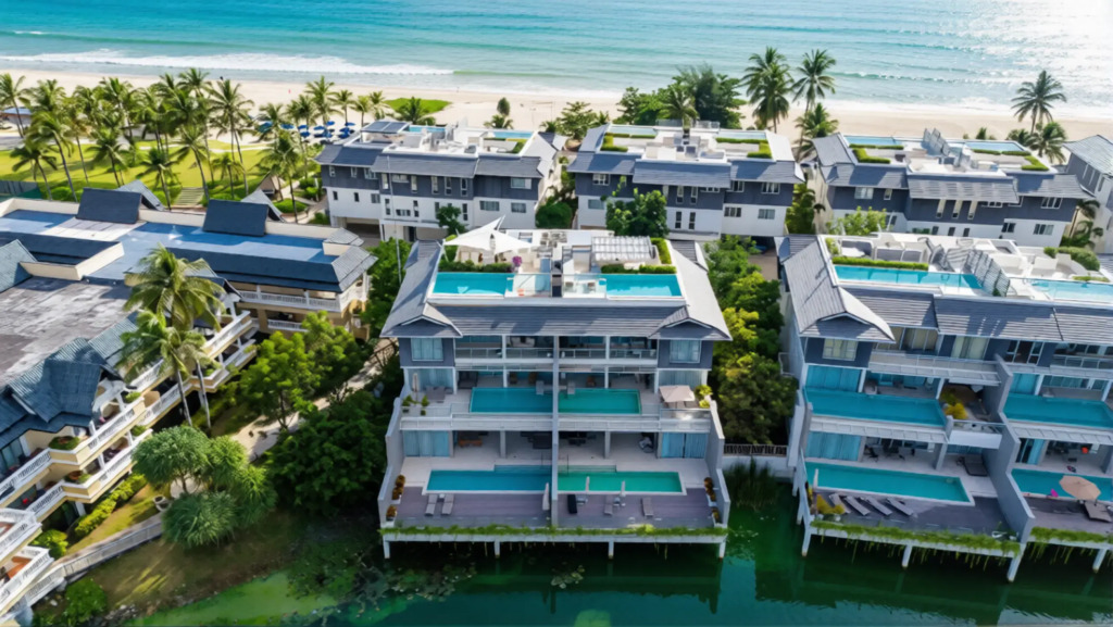 Прекрасные апартаменты с бассейном в Laguna Phuket