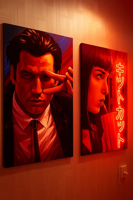 Апартаменты Стильная Студия в Центральной Части Города Pulp Fiction Studio