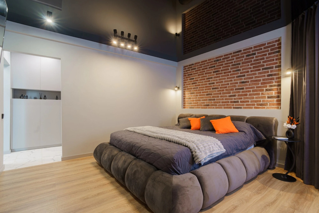 V Modnom Loft-Stile Flat