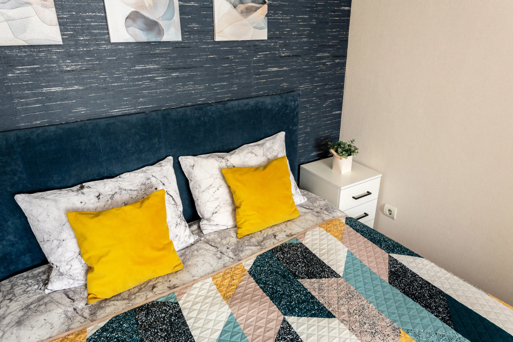 Квартира уютная 1-комнатная, 40 м²