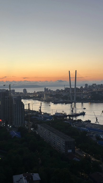 Квартира новая просторная с видом на бухту Золотой Рог