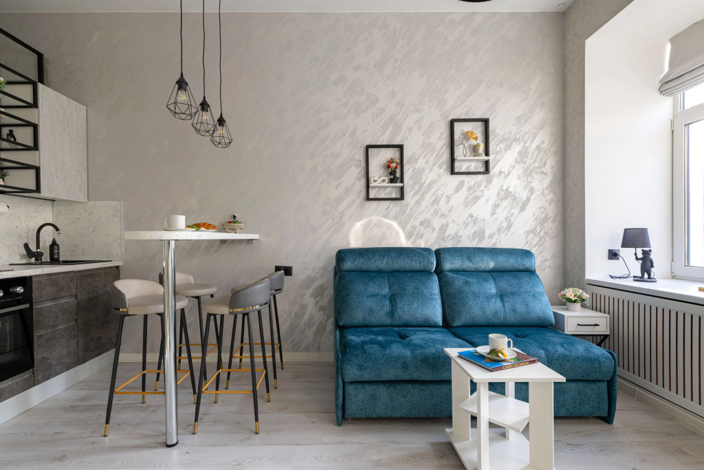 Квартира Дизайнерская Grey Room у Невского проспекта