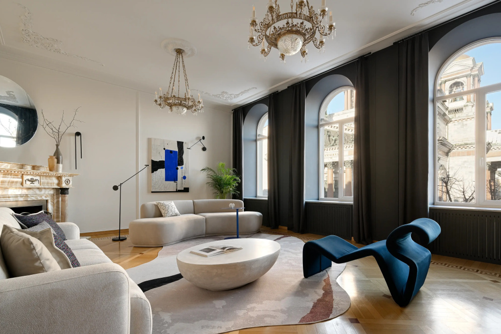 Апартаменты Miró 170 кв.м с видом на Исаакиевский собор