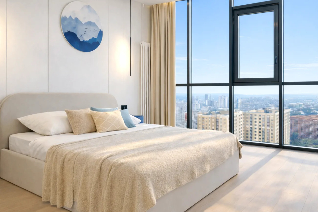 Квартира Просторная Cтудия у Южного рынка — Liberty Sity Apartments