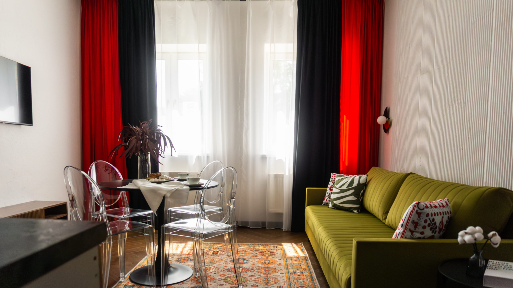 Квартира Просторная Дизайнерская для Большой Семьи