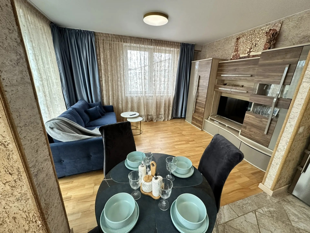 Квартира City Vibe & Panorama Уютная евро-двушка с крутым видом