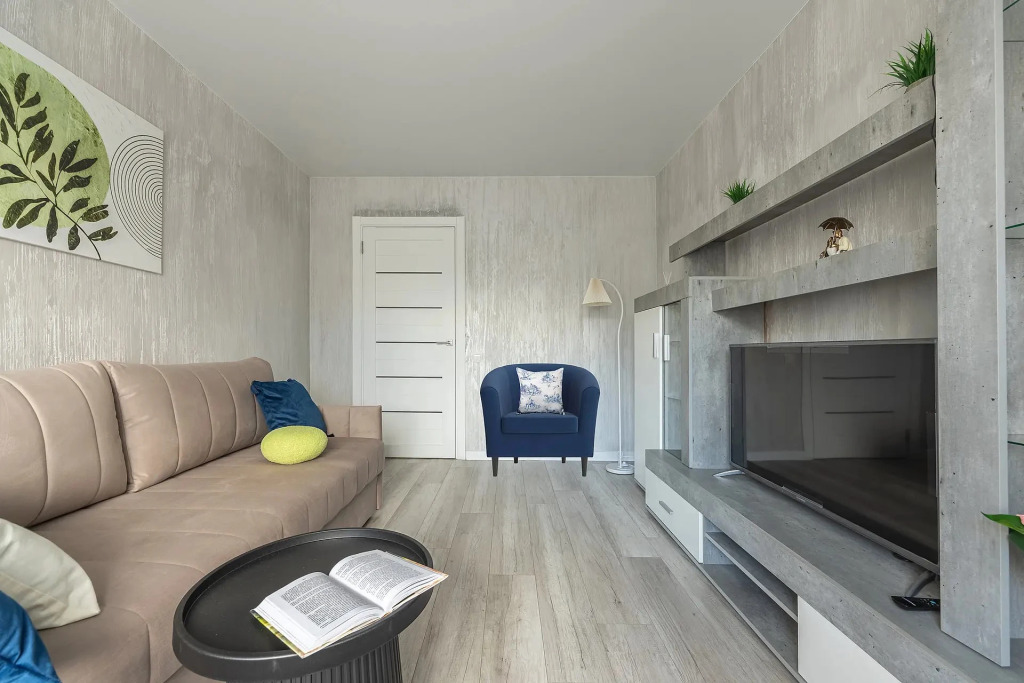 Квартира 2-комнатная 45 м² 2 кровати
