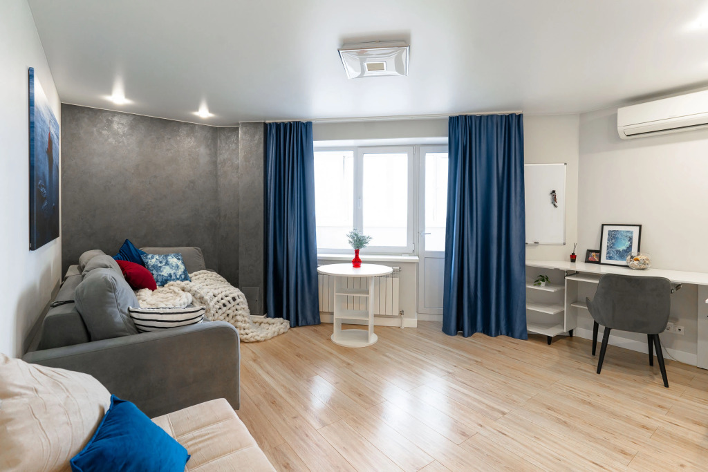 Квартира 2-к., 62 м², 3 кровати