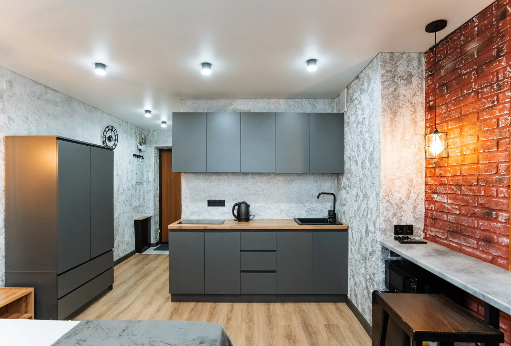 Квартира Уютная студия с дизайнерским ремонтом