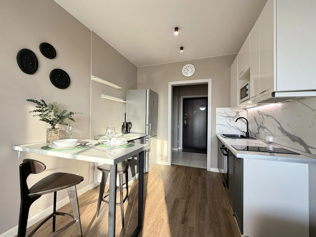 Апартаменты Studio with city view from the 22nd floor