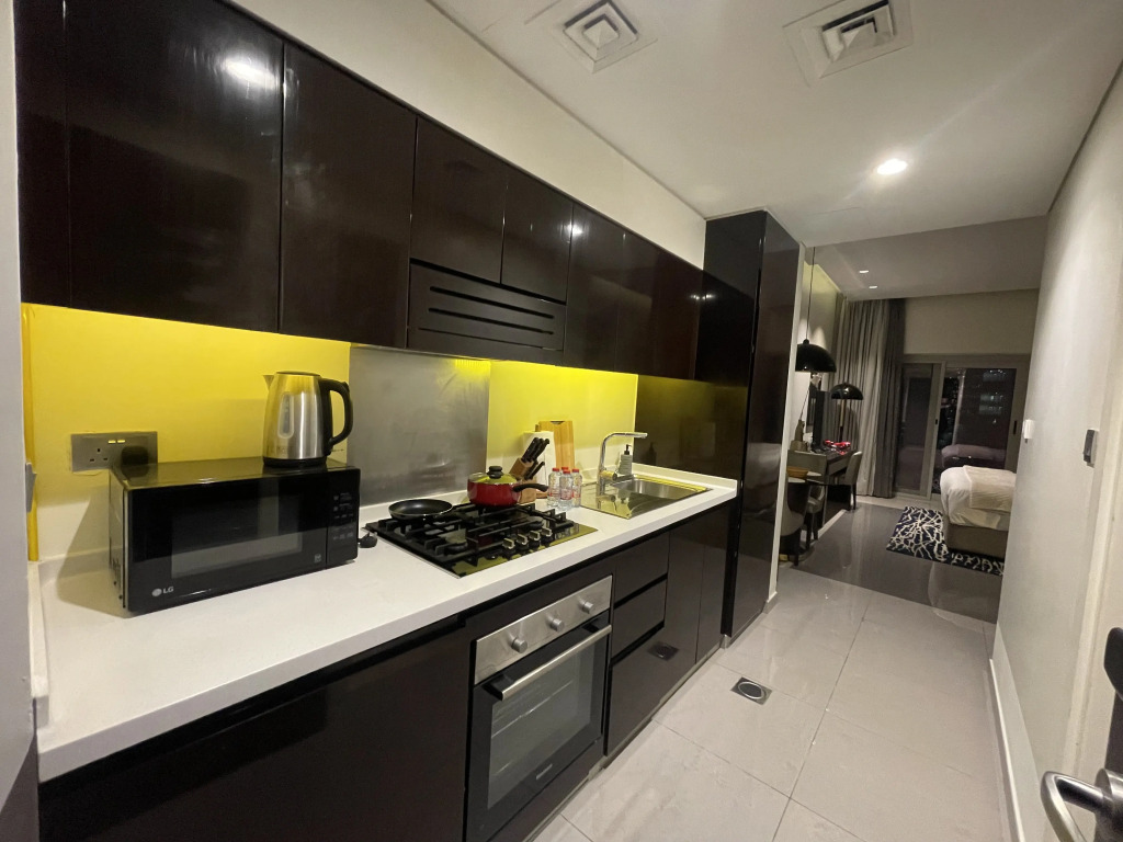 Апартаменты Studio Damac Majestine VIP Manzar Holiday Homes