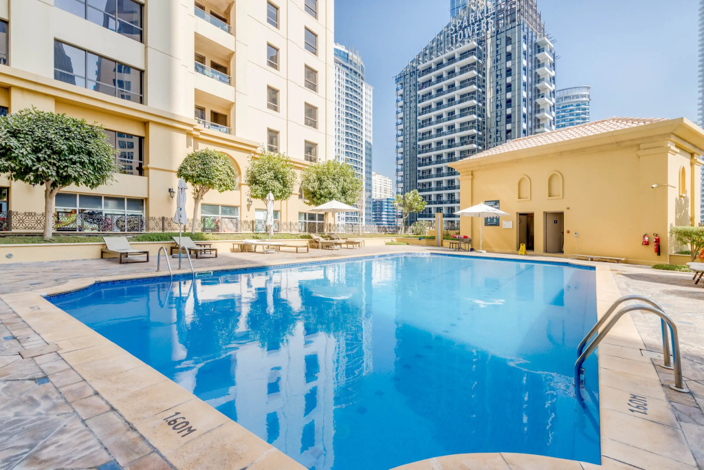 Апартаменты Globalstay Modern Apartments steps to JBR Beach