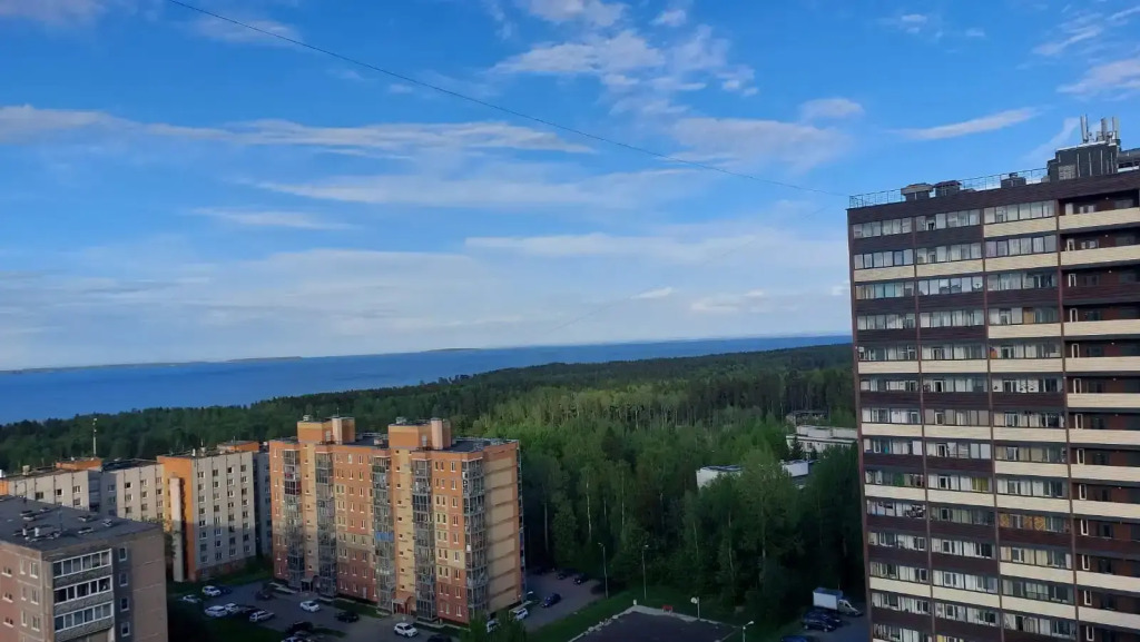 Квартира Уютная и видовая в Петрозаводске