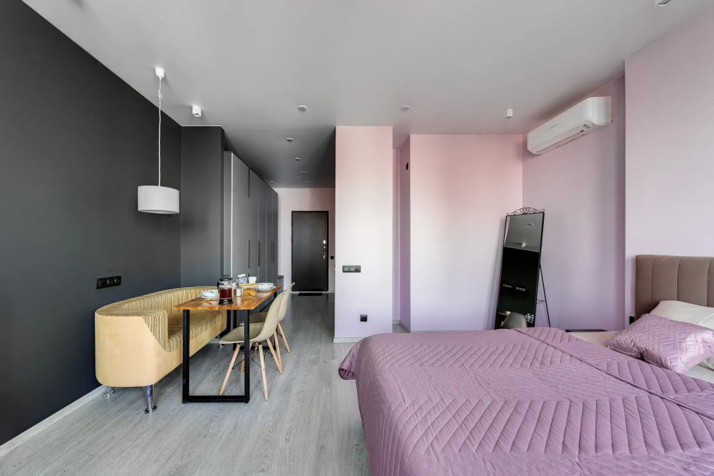 Апартаменты SMART LOFTS | Graphite | Вид с 27 этажа на закат | ЖК бизнес-класса рядом с метро