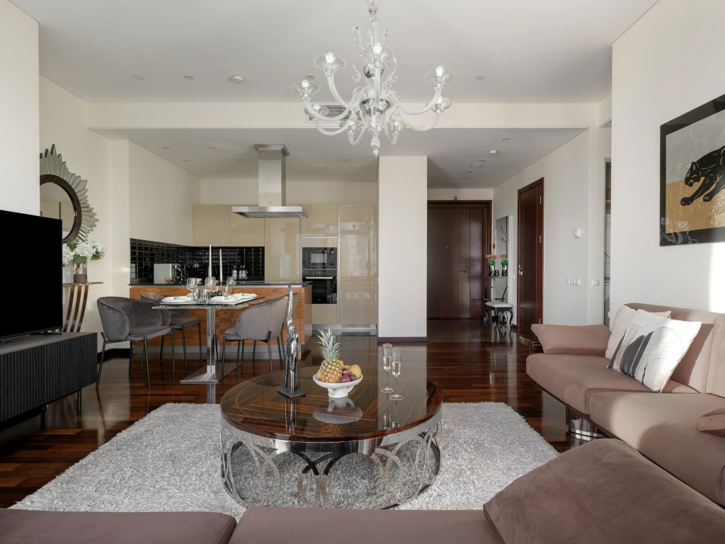 Квартира GM Apartments Премиальная Видовая в Москва Сити