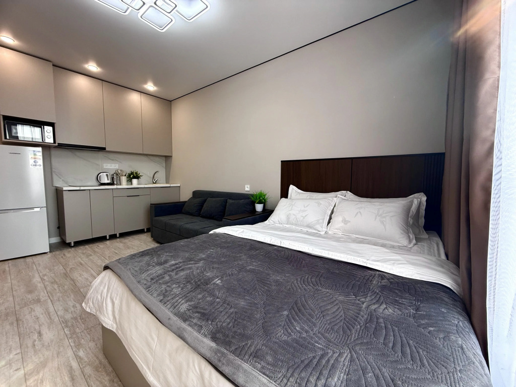 Квартира студия Raiymbek residence 18-26-1 & питьевая вода в подарок