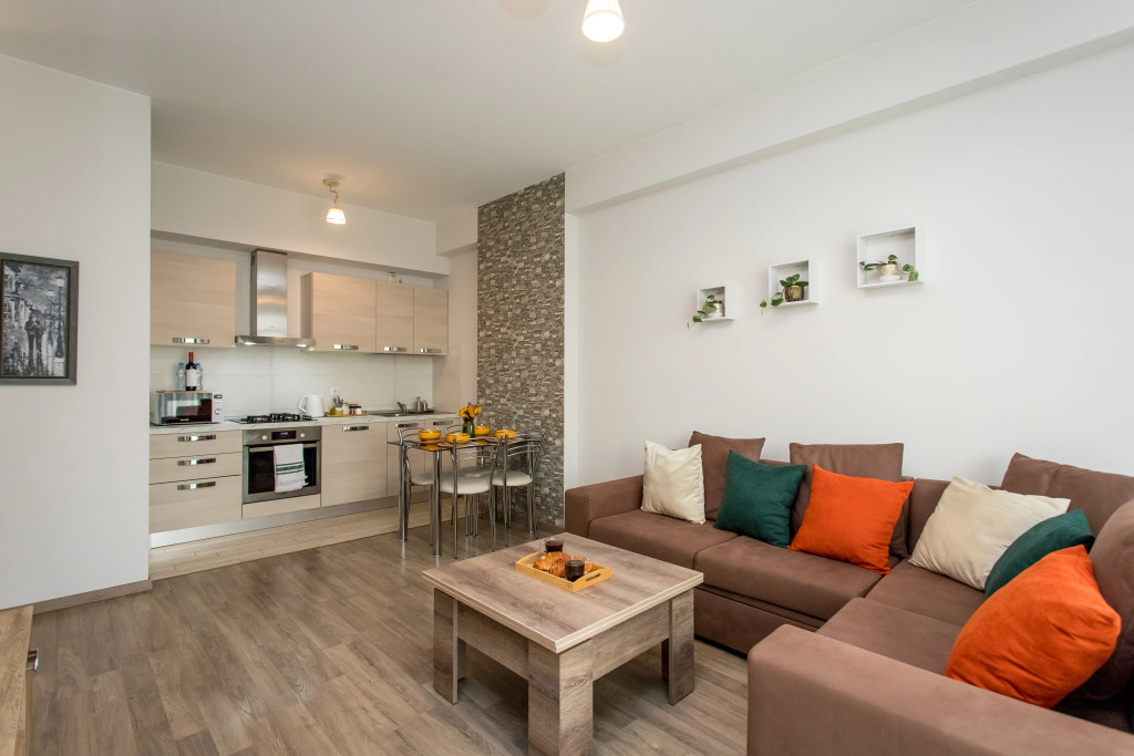 Apartments with a Scenic View of Mtatsminda and the City Skyline