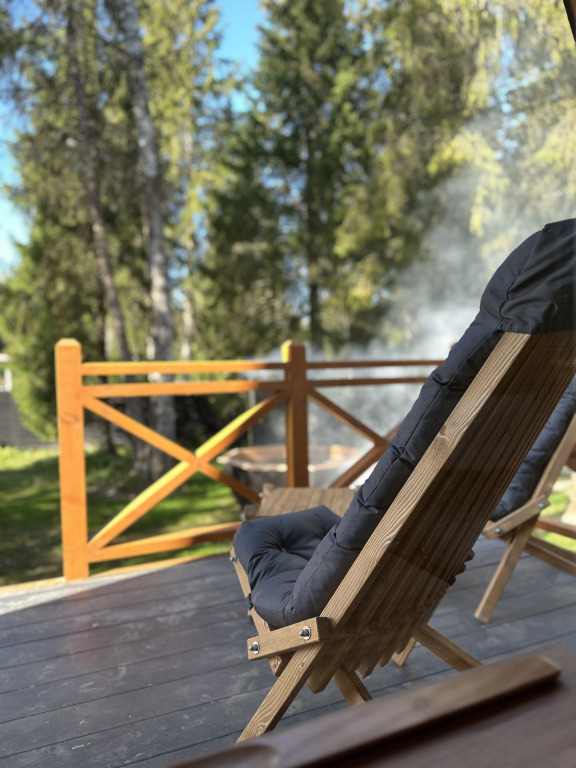 Частный дом A-frame Чан под Открытым Небом Баня Лес 55 км от МКАД