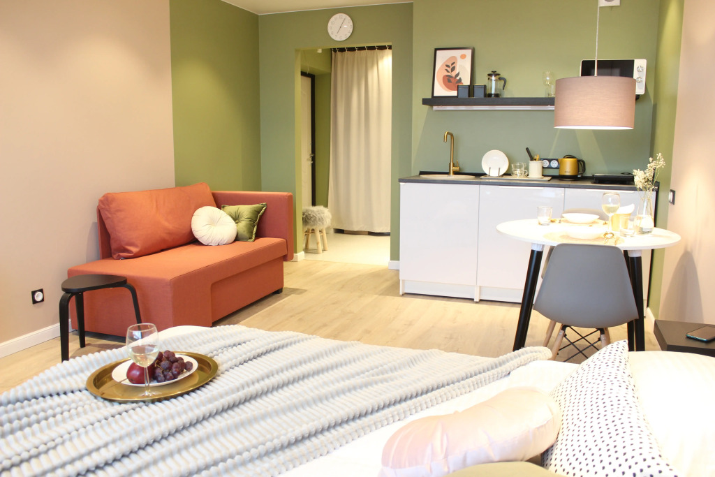 Pudra-Room Студия 30м2 рядом с Проспектом Октября