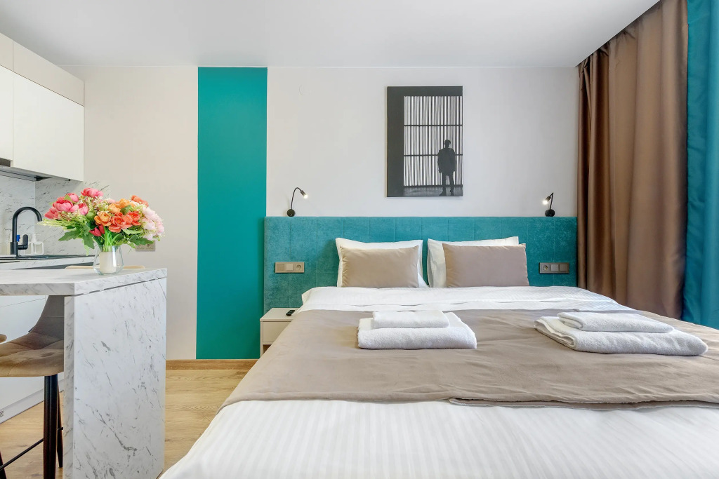 Апартаменты Veda Aparts в Putilov Avenir 1414